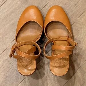 Tory Burch Platform Wedges with Ankle Strap